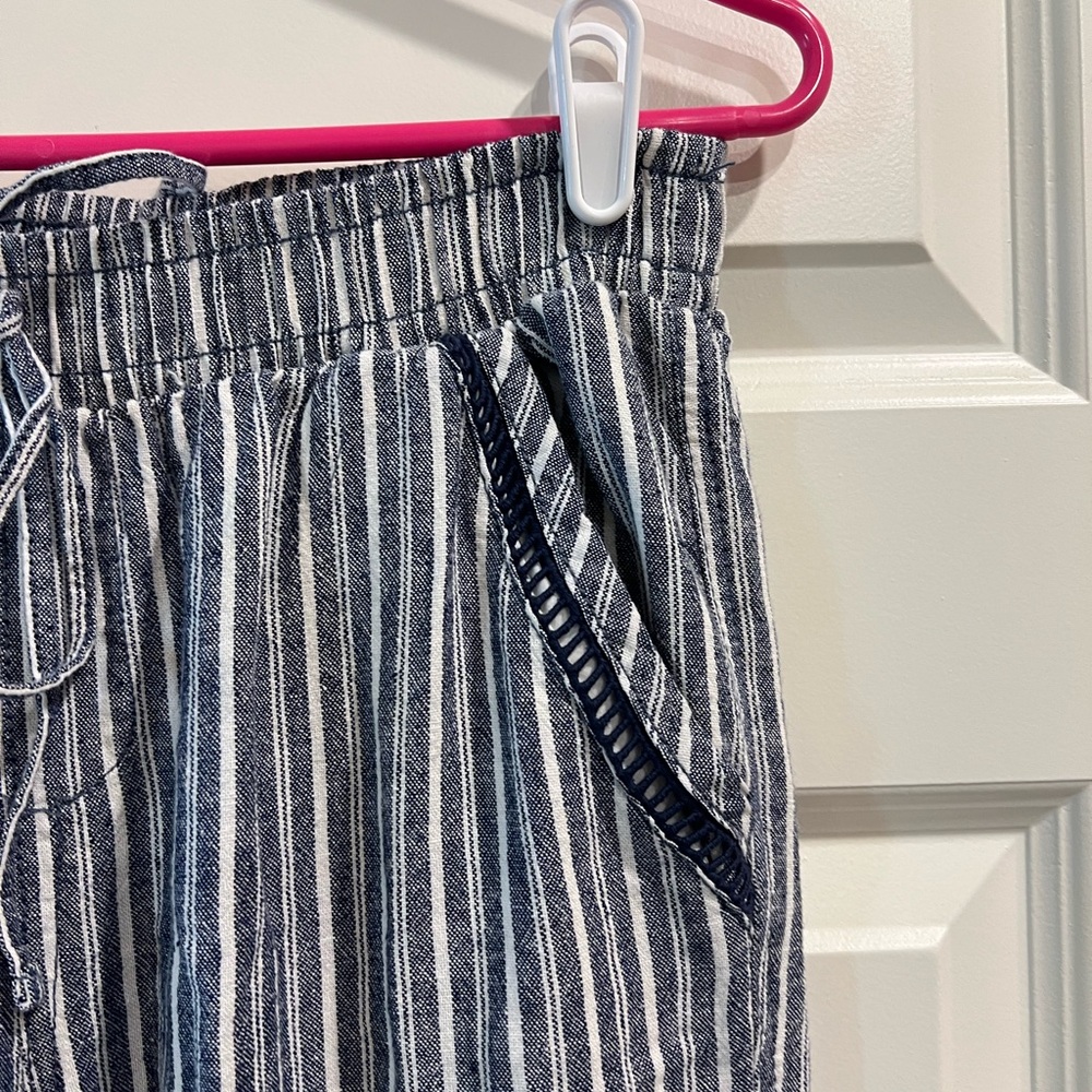 Anthropologie Briggs Striped Wide-Leg Pants - Picture 2 of 4